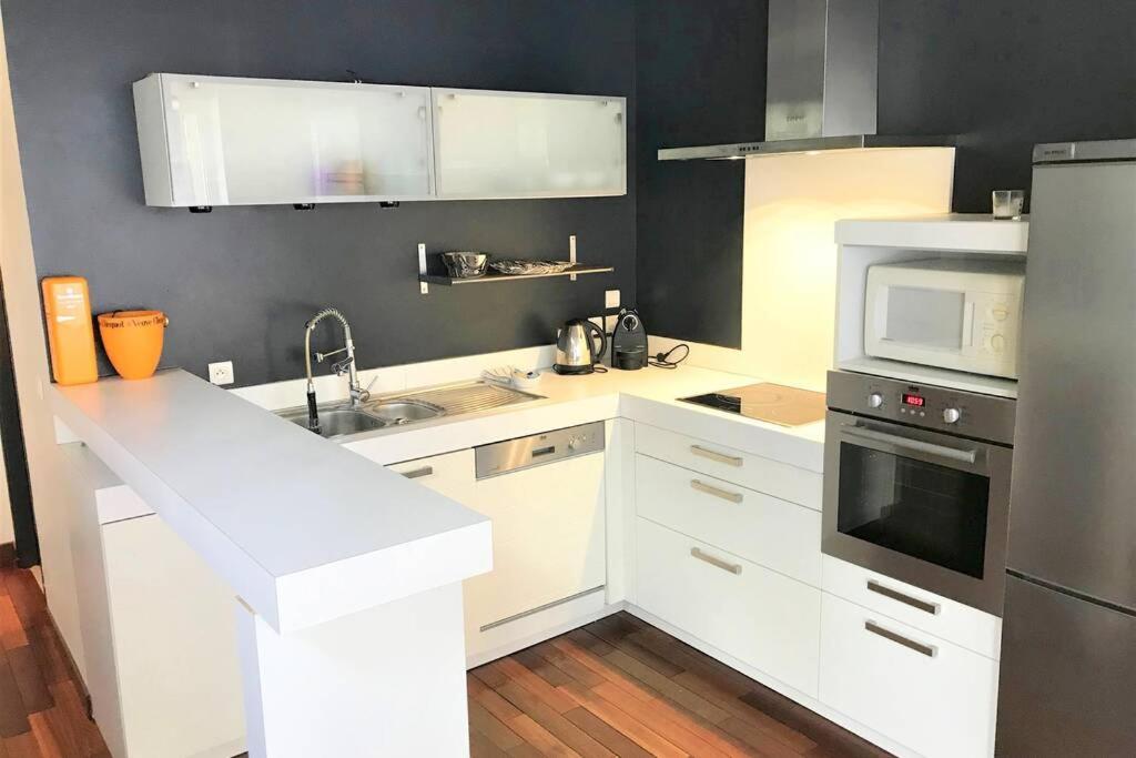 Loft Hyper Centre Reims 6 Pers Avec Parking Appartement Buitenkant foto